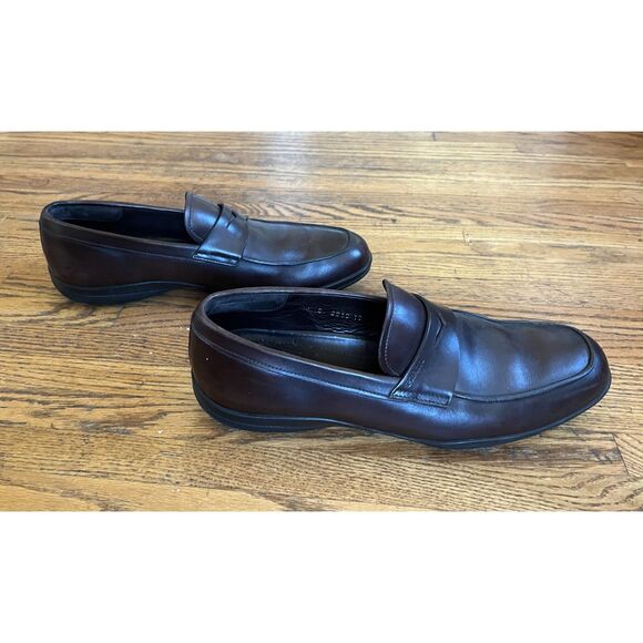 Prada Brown Leather Loafers main image 7